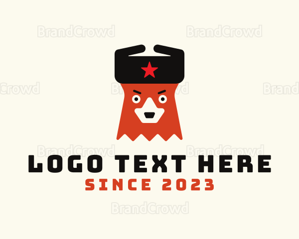 Russian Bear Avatar Logo