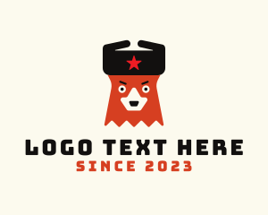 Gamer - Russian Bear Avatar logo design