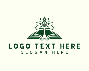 Tree Book Knowledge Logo