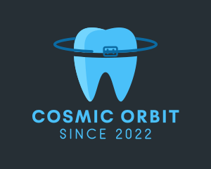 Tooth Orbit Braces logo design