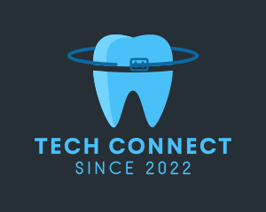 Treatment - Tooth Orbit Braces logo design