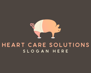 Pig Livestock Farm logo design