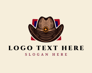 Rustic Cowboy Hat Logo