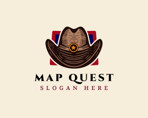 Rustic Cowboy Hat logo design