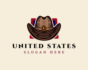 Rustic Cowboy Hat logo design