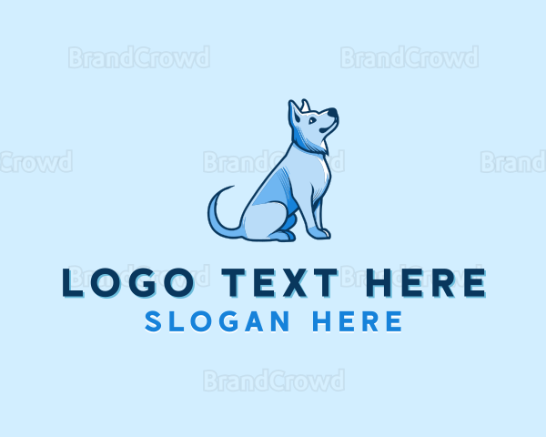 Dog Veterinary Canine Logo