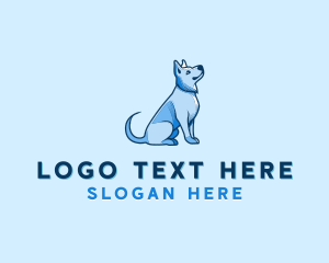 Dog Veterinary Canine logo design