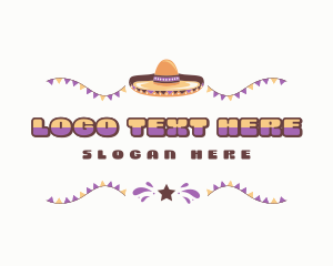 Festivity - Mexican Festive Celebration logo design