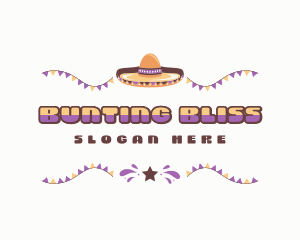 Mexican Festive Celebration logo design