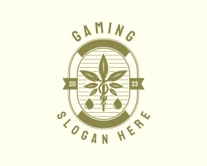 Cannabis - Marijuana Cannabis Plant logo design