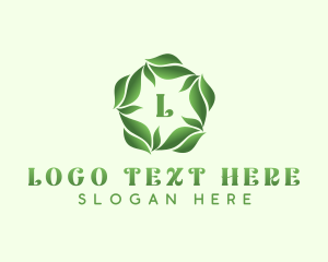 Gardening - Natural Herbal Leaves logo design