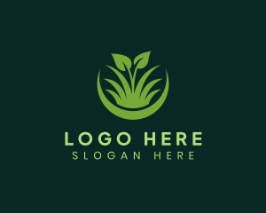 Orchard - Grass Leaf Agriculture logo design