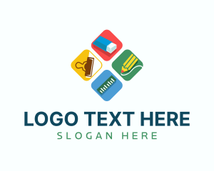 Stationery - School Supply Stationery logo design