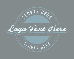 Retro Business Badge Logo