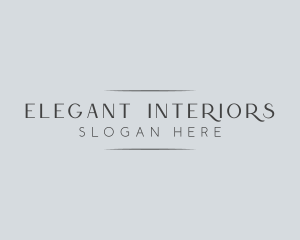 High End Elegant Business logo design