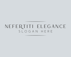 High End Elegant Business logo design