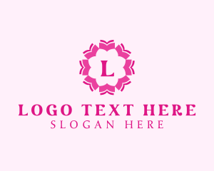 Makeup - Beauty Floral Spa logo design