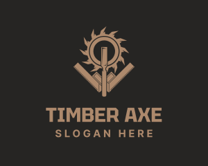 Woodworks Industrial Tools logo design