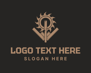 Chisel - Woodworks Industrial Tools logo design