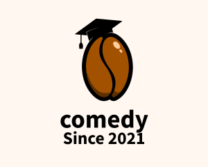 Cafeteria - Coffee Bean Graduate logo design