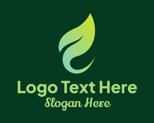 Garden Care - Abstract Garden Leaf logo design