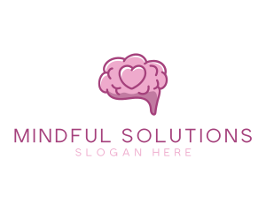 Mental - Mental Wellness Brain logo design