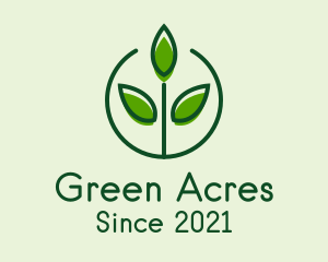 Farming - Seedling Farm Agriculture logo design