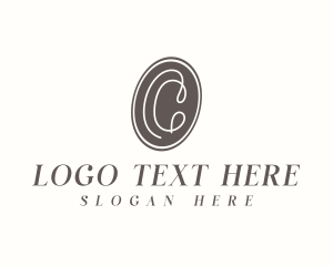 Brand - Creative Cursive Letter C logo design