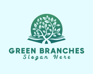 Branches - Book Eco Learning logo design