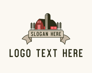 Barn - Farm Barn Grain Silo logo design