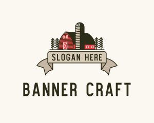 Farm Barn Grain Silo logo design