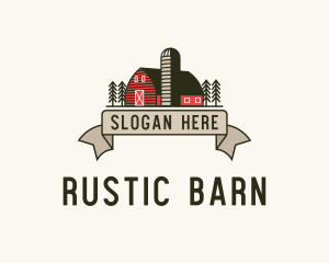 Barn - Farm Barn Grain Silo logo design