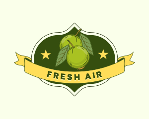 Fresh Guava Fruit logo design