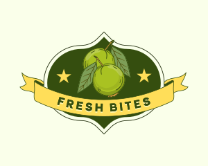 Fresh Guava Fruit logo design