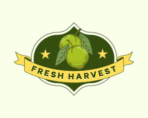 Fresh Guava Fruit logo design