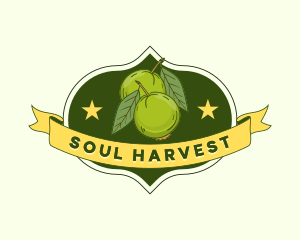 Fresh Guava Fruit logo design