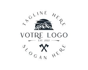 Traveler Mountain Adventure Logo