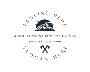 Mountaineer - Traveler Mountain Adventure logo design