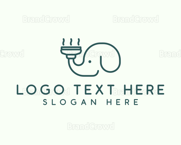Elephant Vacuum Cleaner Logo