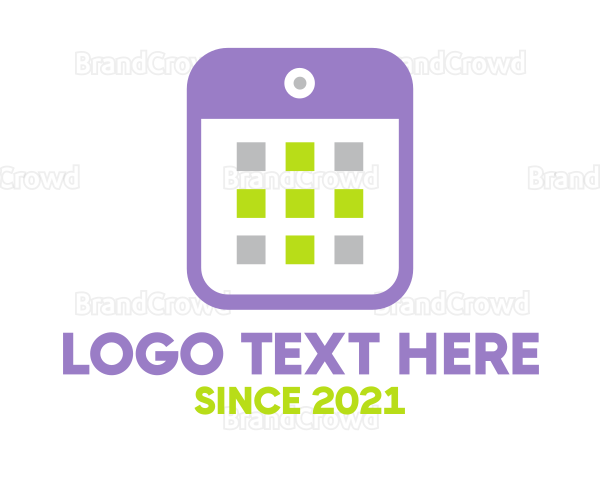 Mobile Calendar App Logo