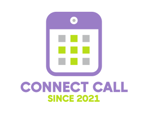 Call - Mobile Calendar App logo design