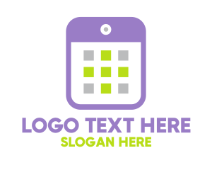 Mobile Calendar App Logo