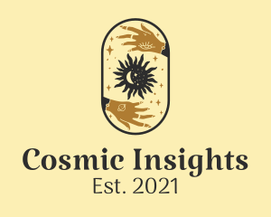 Astrology - Astrological Moon and Sun logo design