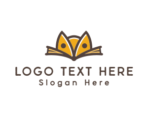 Bookstore - Fox Whisker Book logo design