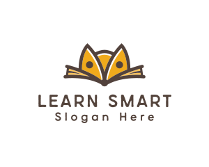 Educate - Fox Whisker Book logo design