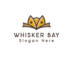 Fox Whisker Book logo design