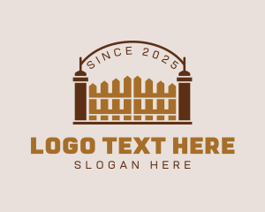 Privacy - Picket Fence Barrier logo design
