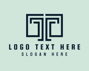 Legal Colum Letter T Logo