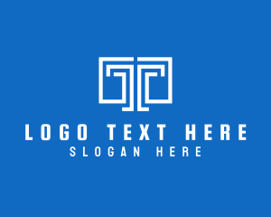 Innovation - Legal Colum Letter T logo design