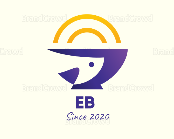 Fish Bowl Food Restaurant Logo